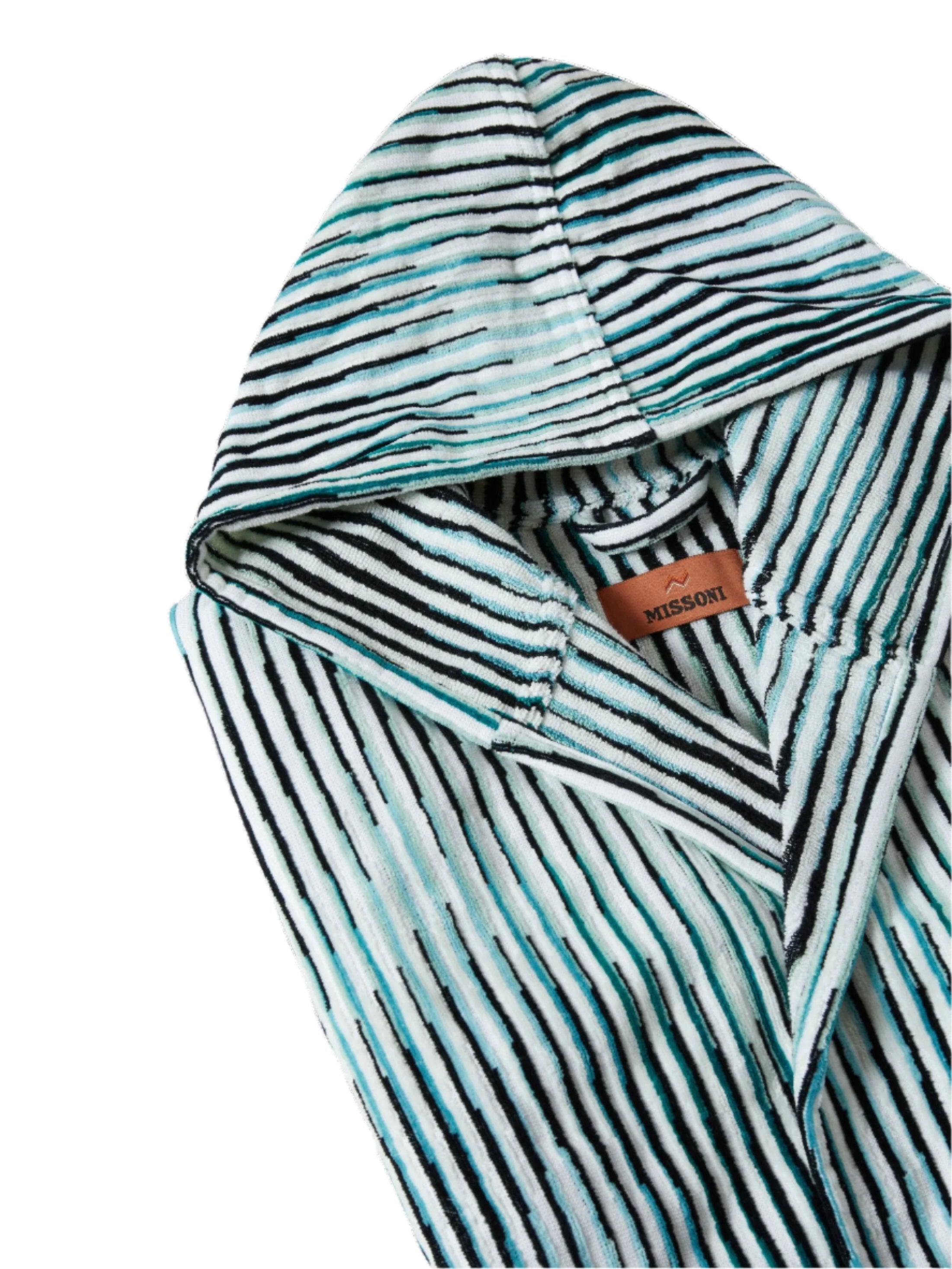 Missoni Home | Arpeggio Hooded Bathrobe - Col. 701