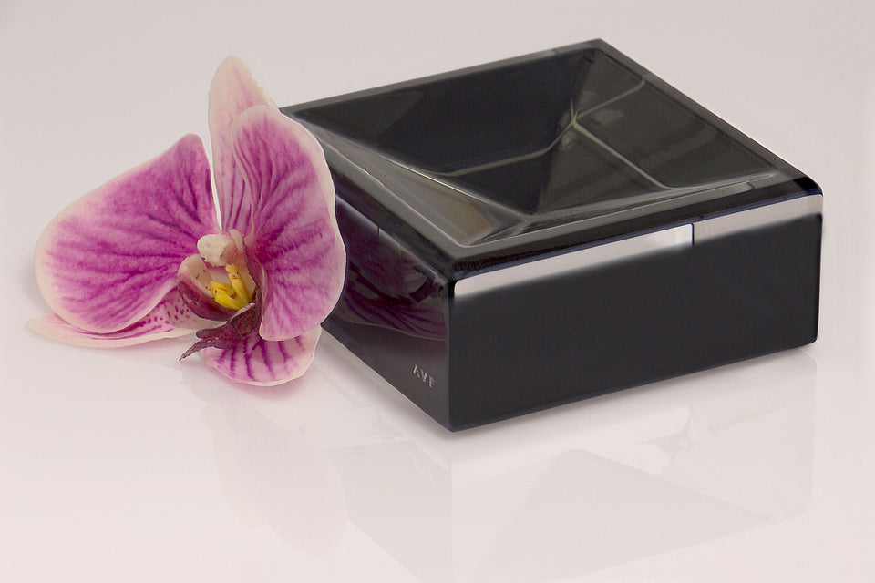 Square Mini Bowl In Slate Grey