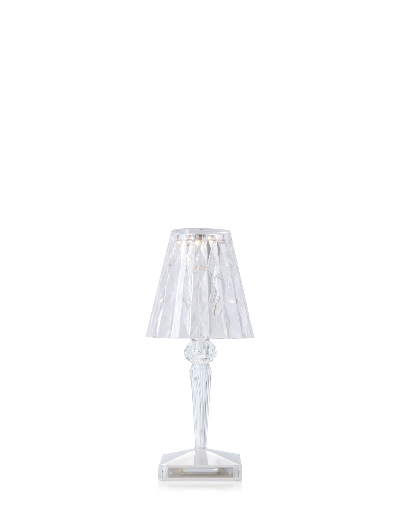Kartell | Small Battery Transparent Lamp