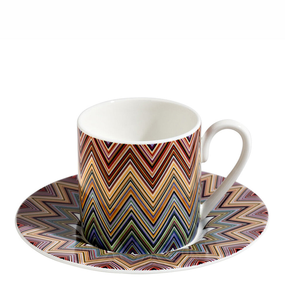 Zig Zag Jarris 156 Espresso Coffee Cup & Saucer - Set of 2