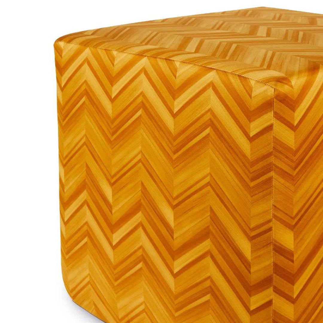 Missoni Home | Layers Inlay Cube Pouf - Col. 40