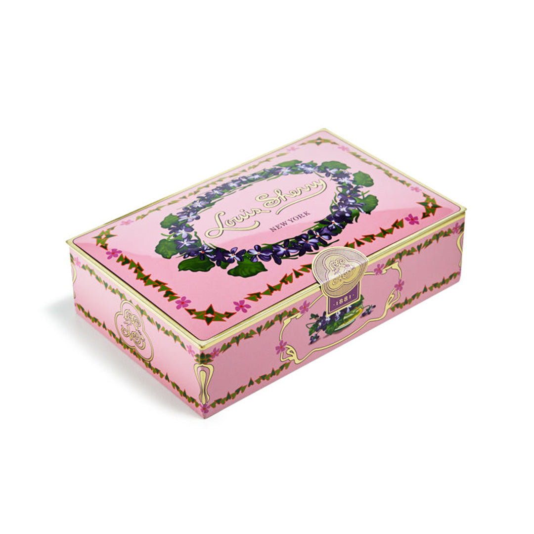 Louis Sherry Truffles 12 Piece Tin Orchid