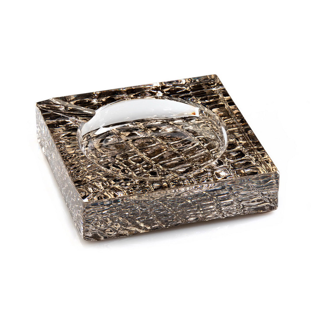 Ashtray Notch - Crocodile Platin