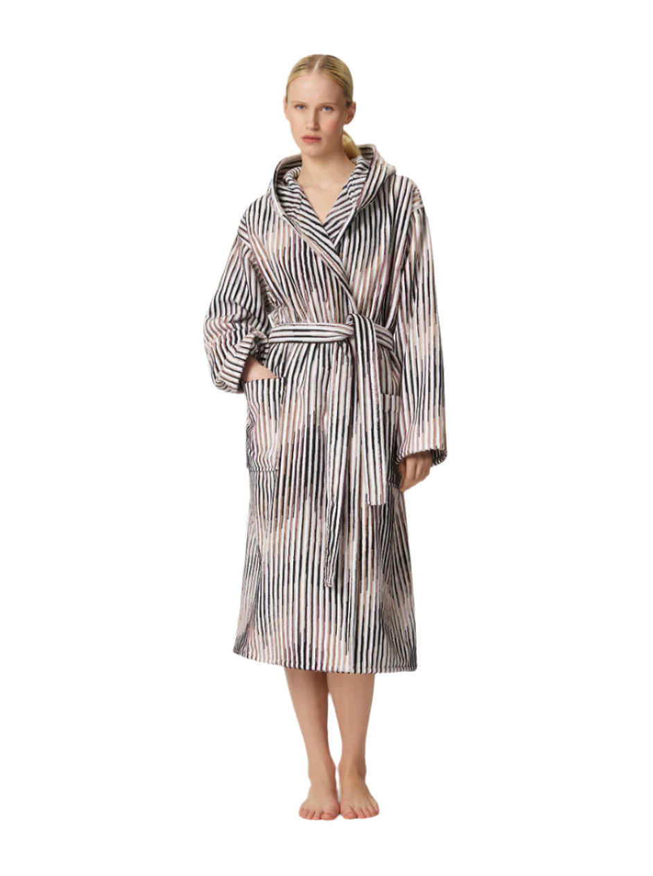 Missoni Home | Arpeggio Hooded Bathrobe Col.381