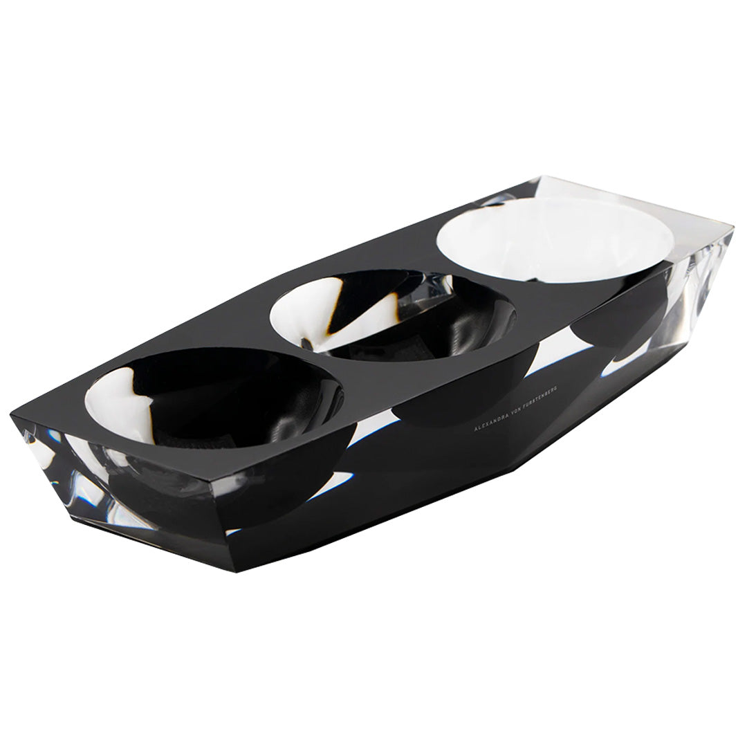 Triple Star Bowl in Black