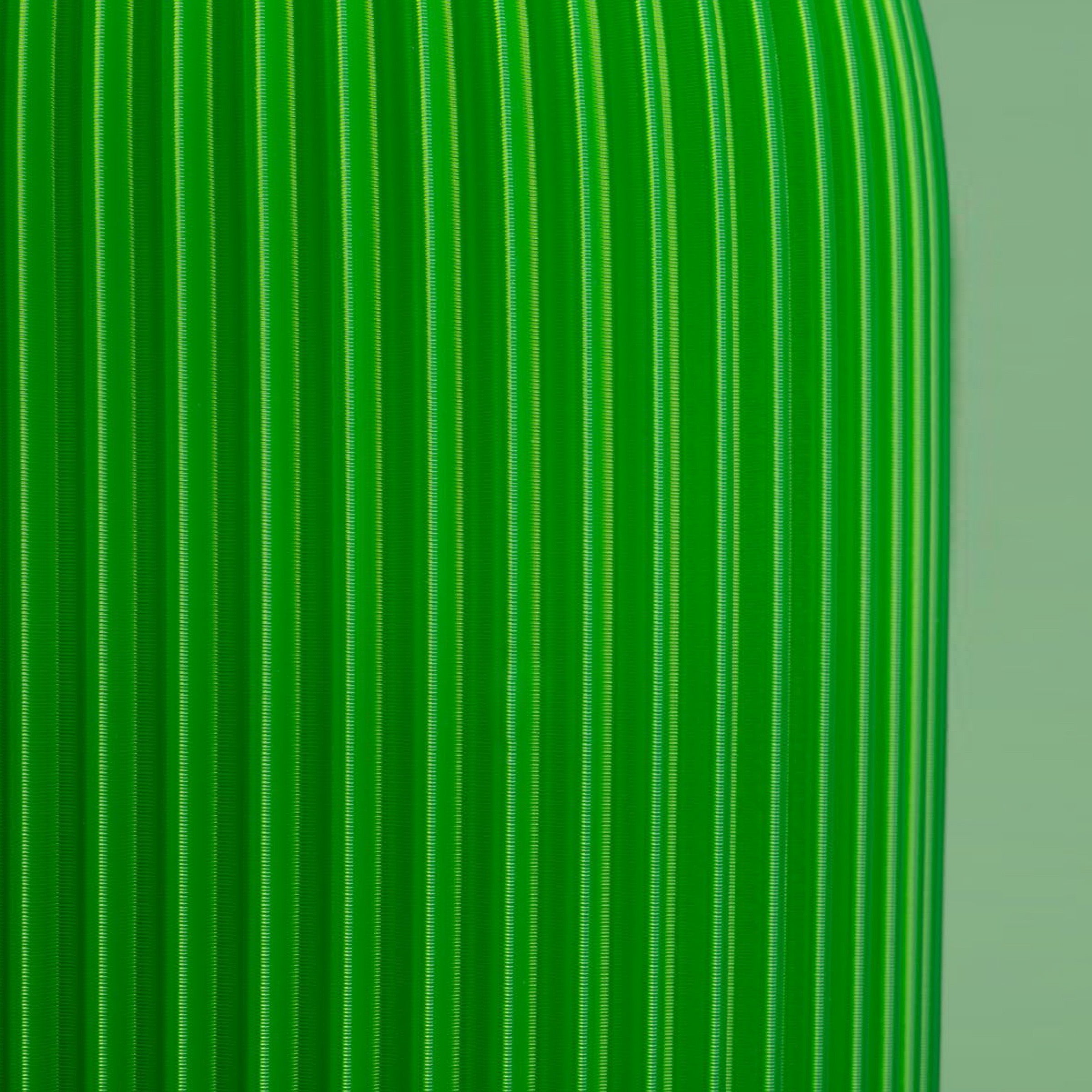 Mènia Pillola Vase Transparent Green