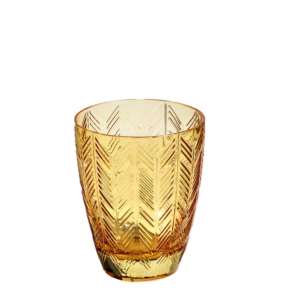 Missoni Home | Zig Zag Amber Water Glass - Set of 6