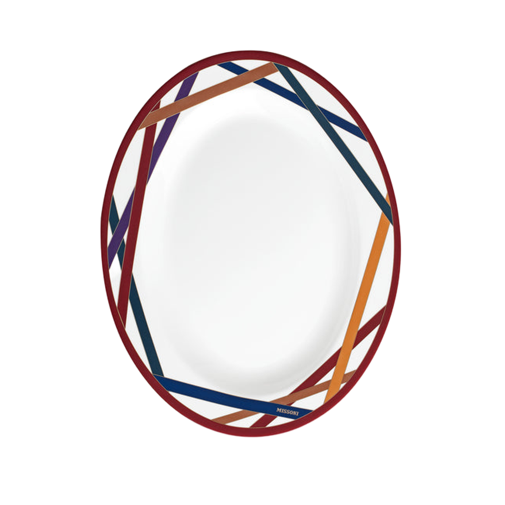 Missoni Home | Nastri Multicolor Oval Dish