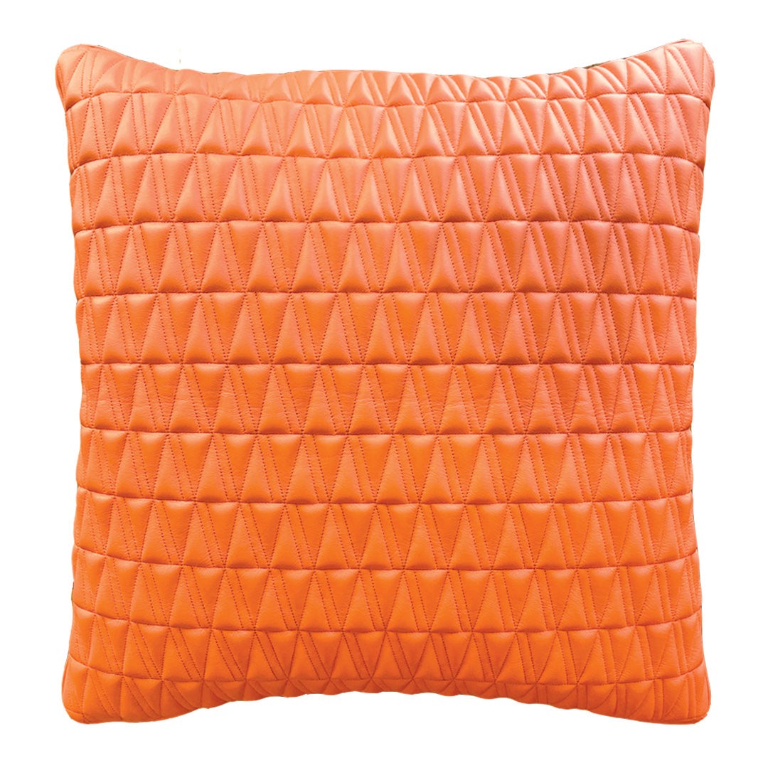 Versace Home | Pillow - Leather Orange