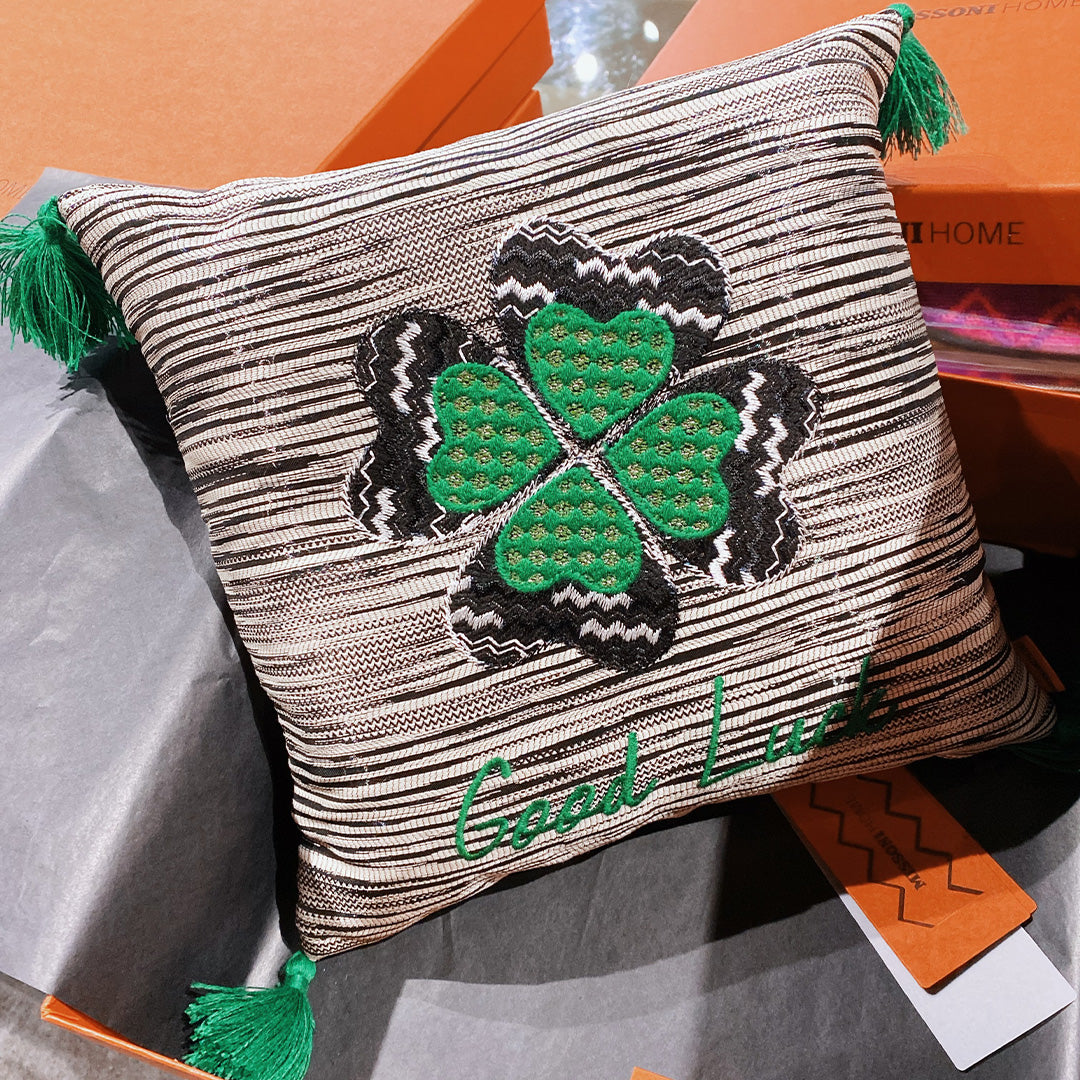 Missoni Home | "Il Quadrifoglio" (Four Leaf Clover) Cushion