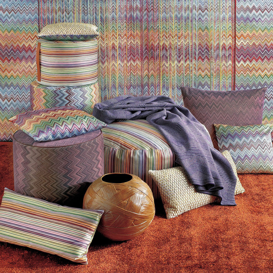 Missoni Home | Jarris Cylinder Pouf - Col. 159