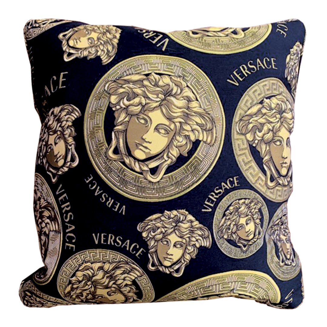 Versace Home | Pillow - Medusa Black+Gold