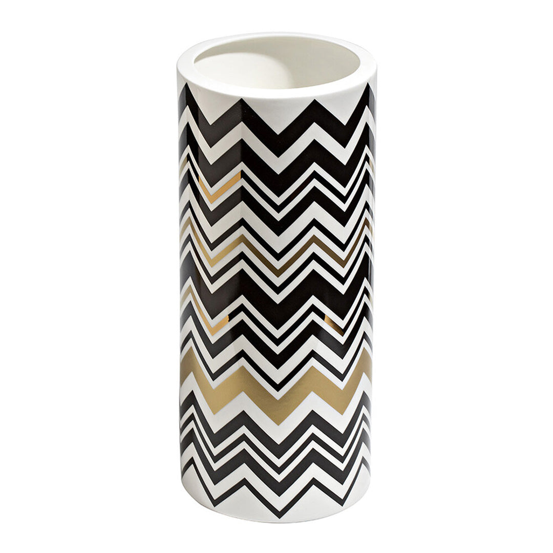 Missoni Home | Zig Zag Gold Vase