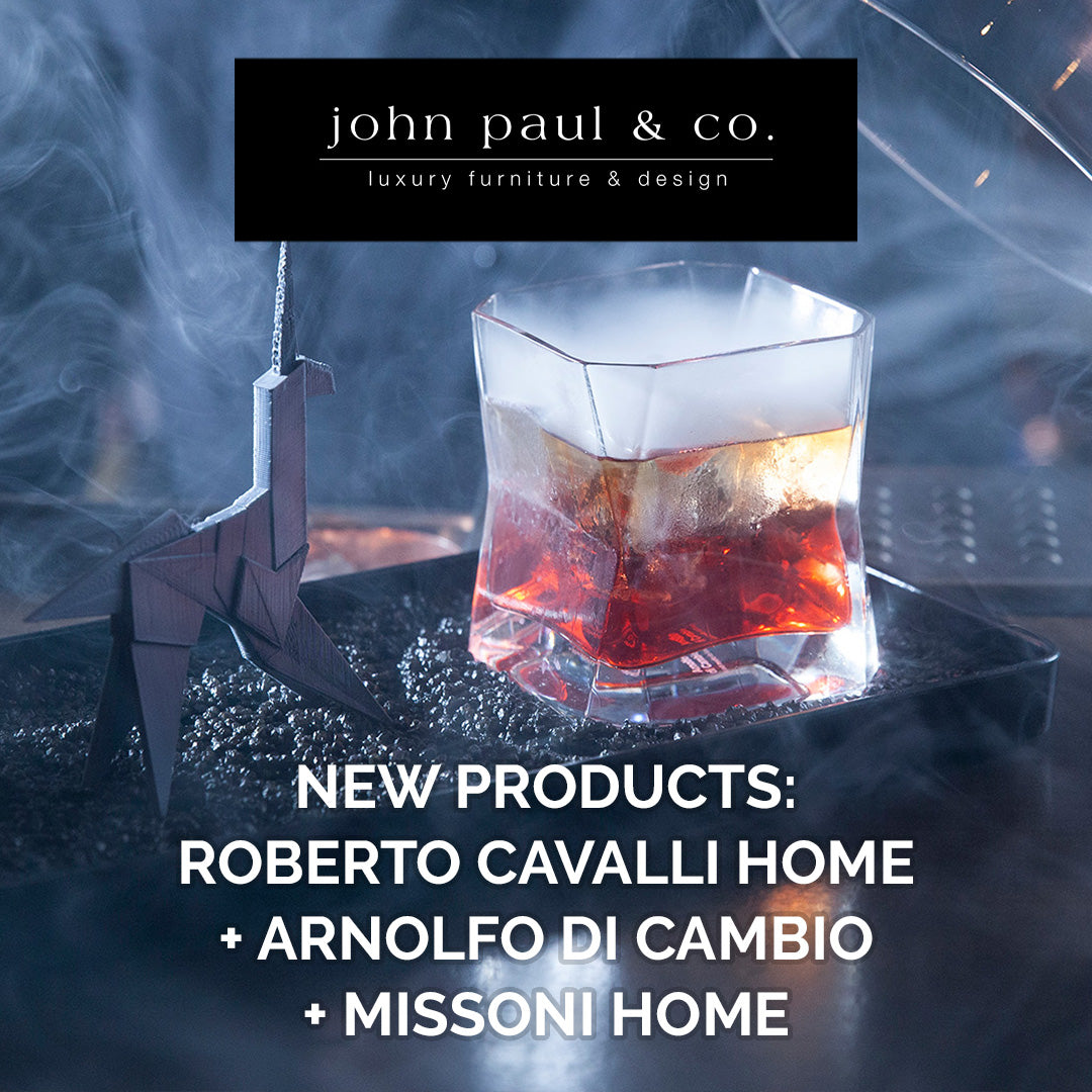 Arnolfo di Cambio & Roberto Cavalli Home: Now available at John Paul & Co.!