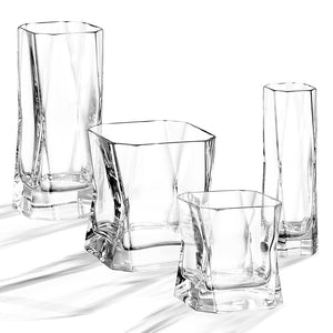 Cibi Double Old Fashion Glass - Clear - Set of 2