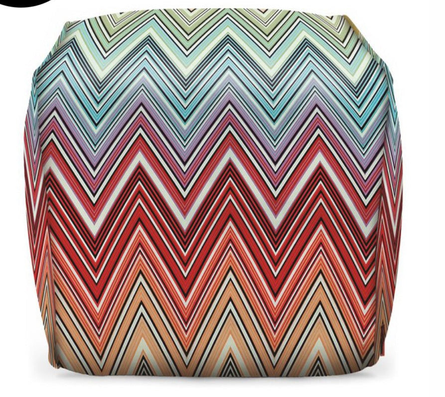 Missoni Home | Kew Outdoor Cubo Soft Pouf - Col. 159
