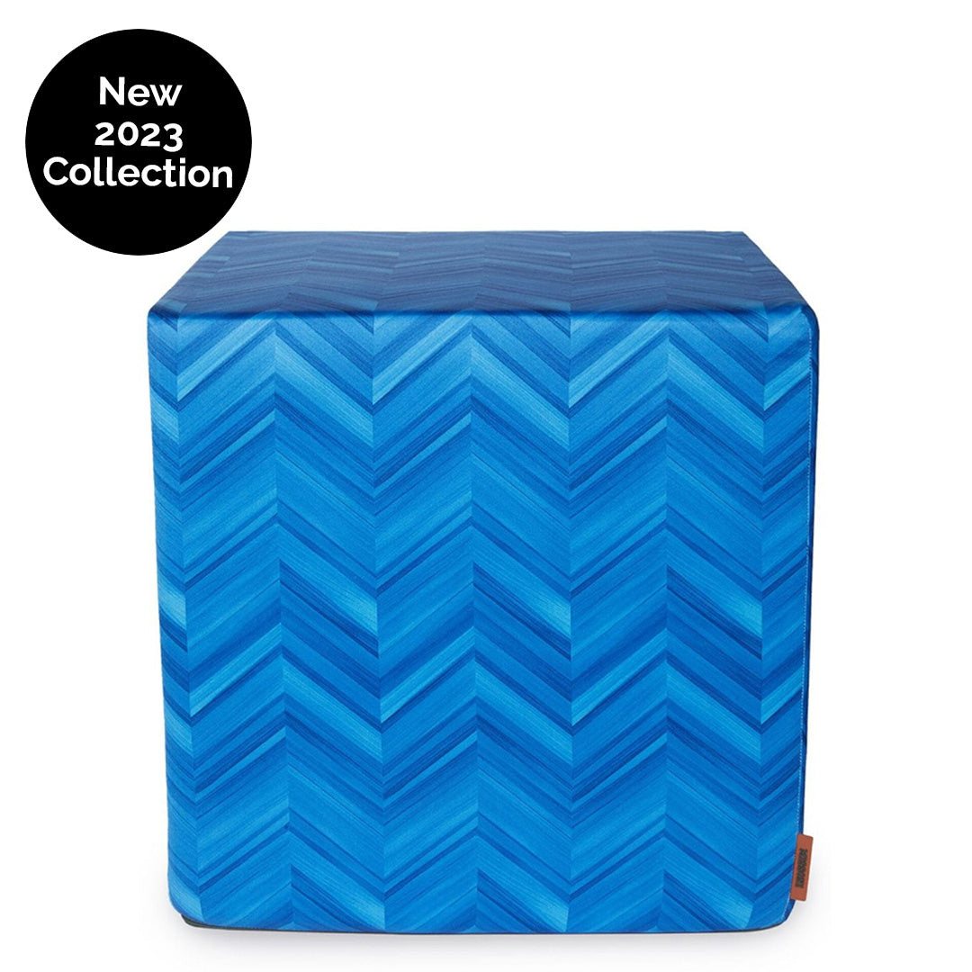 Missoni Home | Layers Inlay Cube Pouf - Col. 50