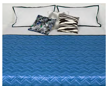 Missoni Home | Layers Inlay Quilt - Col. 50