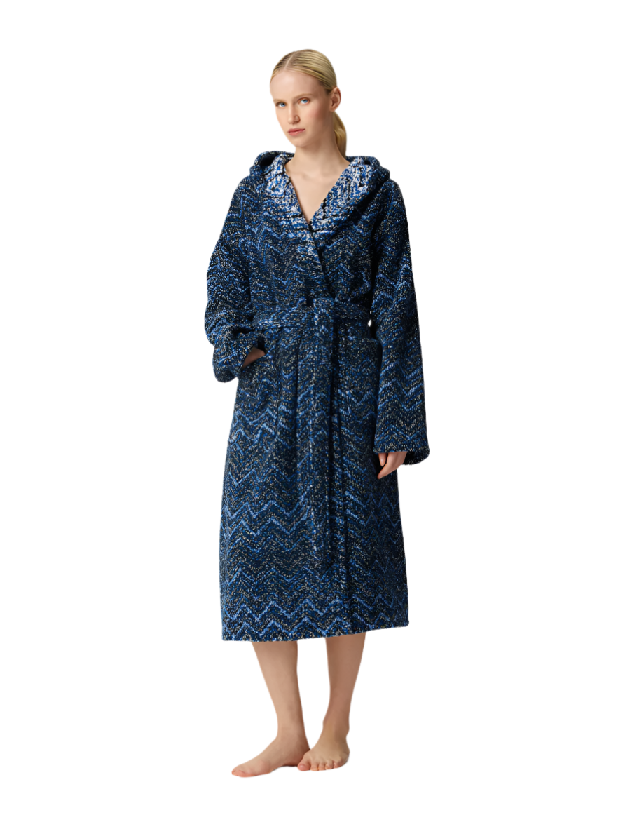 Missoni Home | Azul Hooded Bathrobe Col.138