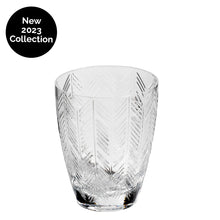 Load image into Gallery viewer, Zig Zag Transparent Water Glass - Set of 6