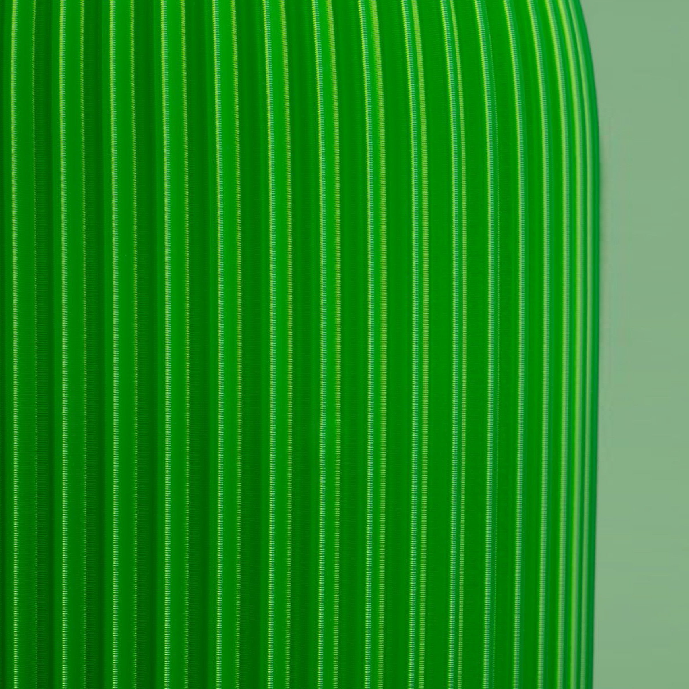 Mènia Pillola Vase Transparent Green