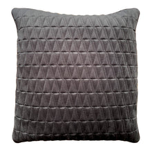 Load image into Gallery viewer, Versace Pillow - Fabric Solid Grey