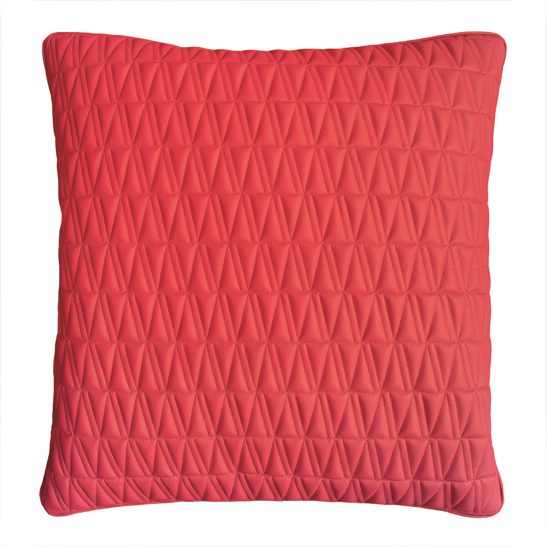 Versace Pillow - Leather Chianti