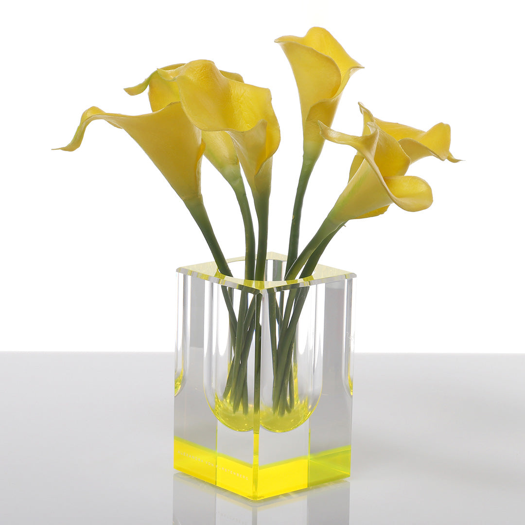 Bloomin' Vase in Yellow - Short