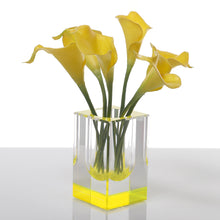 Load image into Gallery viewer, Bloomin&#39; Vase in Yellow - Short