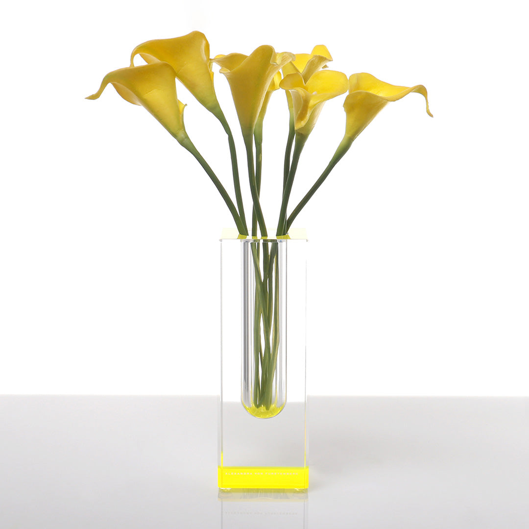 Bloomin' Vase in Yellow - Tall