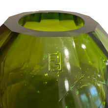 Load image into Gallery viewer, Fendi Murano Vase AFMUR Transparent (VAV17) - Green